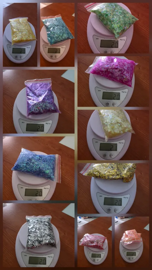 Escarcha para manualidades