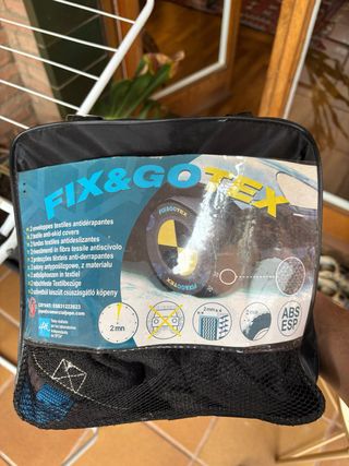 Cadenas de Nieve Textiles FIX&GO (2 uds)