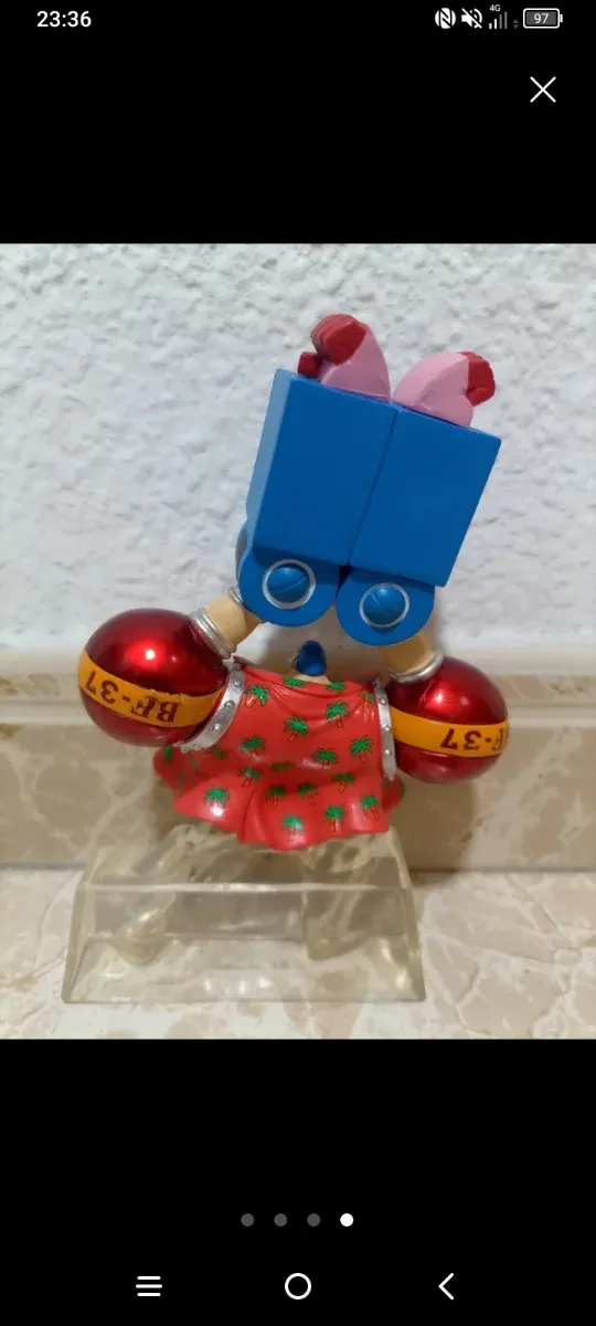 Figura Jimbe y Franky de One Piece.