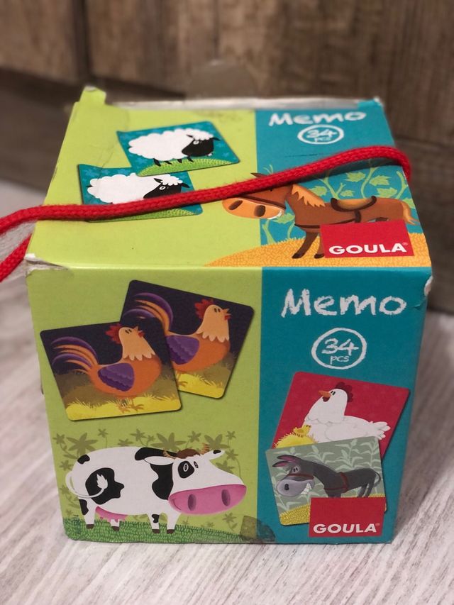 Juego de mesa Memoria Goula