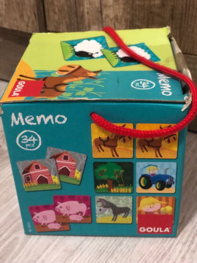 Juego de mesa Memoria Goula