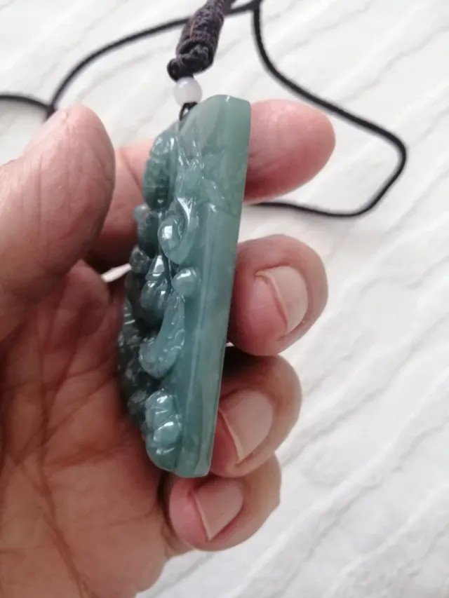 Ciondolo Giada Burma Certificato