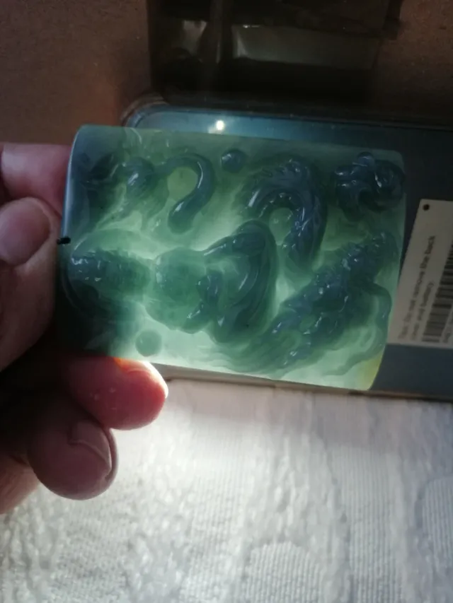 Ciondolo Giada Burma Certificato