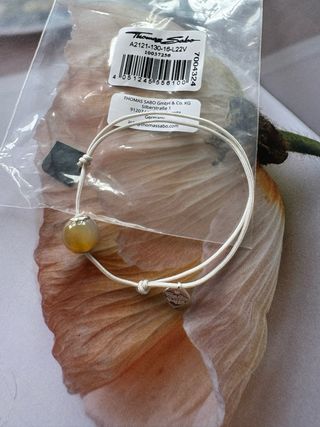 Pulsera Thomas Sabo Karma Beads ajustable