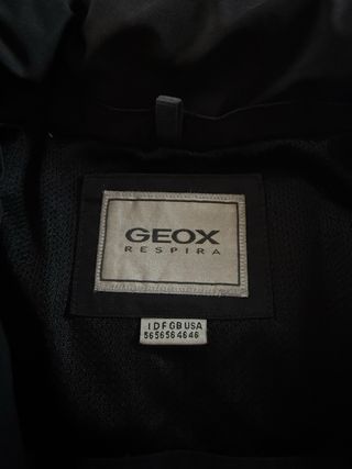 Abrigo Geox Negro Hombre