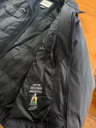 Abrigo Geox Negro Hombre