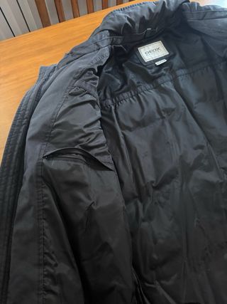 Abrigo Geox Negro Hombre