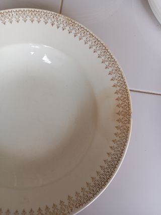 piatti decorativi antichi, VINTAGE 
10 unità
