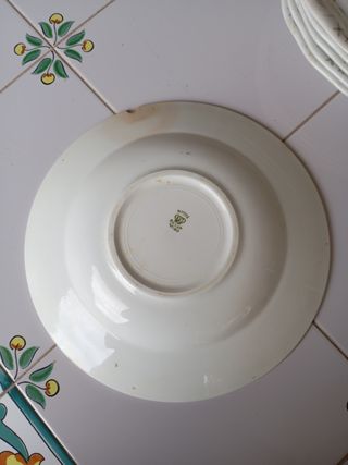 piatti decorativi antichi, VINTAGE 
10 unità
