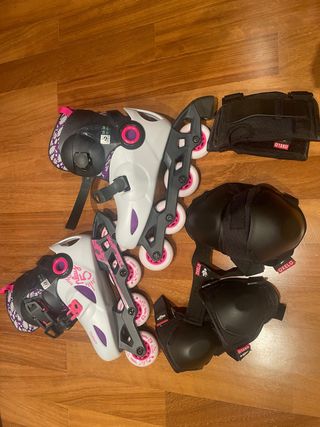 Patines en línea infantiles Oxelo talla 32-34