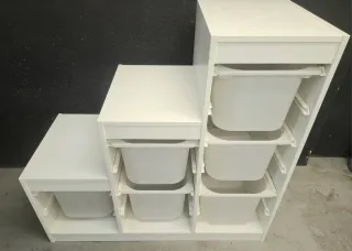 Mueble Almacenaje Infantil Ikea Blanco
