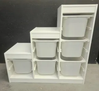 Mueble Almacenaje Infantil Ikea Blanco