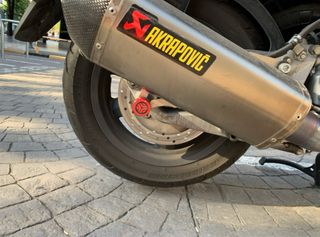 Antirrobo para tubos de escape moto UNIVERSAL