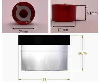 Antirrobo para tubos de escape moto UNIVERSAL