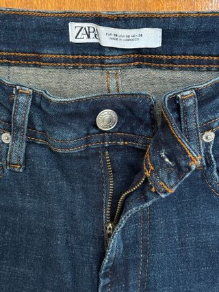 Pantalón Vaquero Zara Talla 30