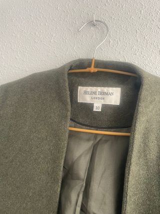 Chaquetón Lana Helene Berman Talla S