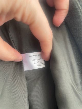 Chaquetón Lana Helene Berman Talla S