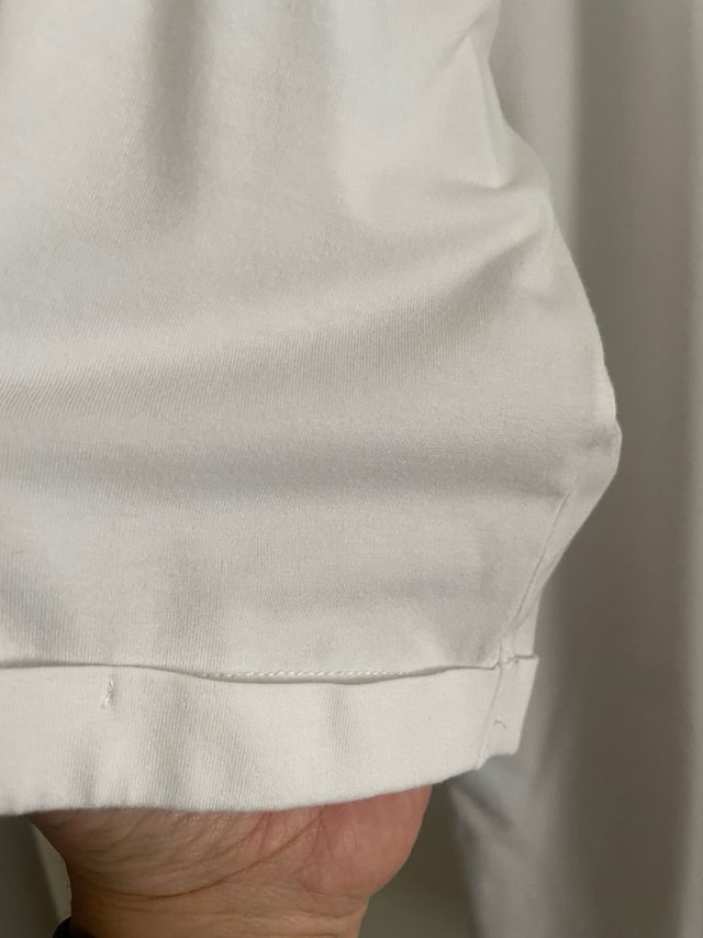 Camiseta Punto Roma manga 3/4 blanca