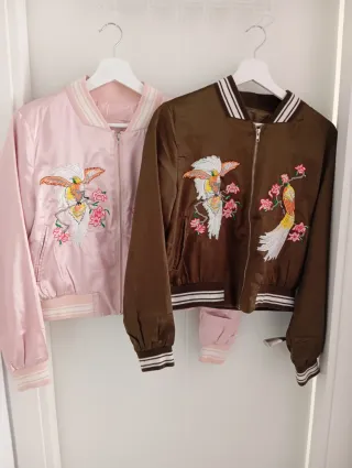 2 Chaquetas Bomber Mujer