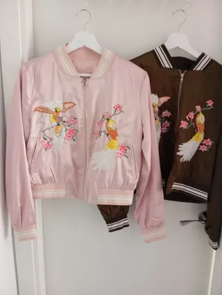 2 Chaquetas Bomber Mujer