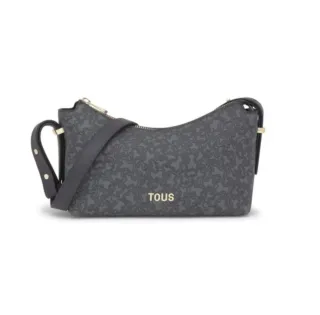Bandolera Kaos Mini Lines Tous Gris Oscuro