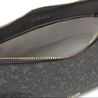 Bandolera Kaos Mini Lines Tous Gris Oscuro