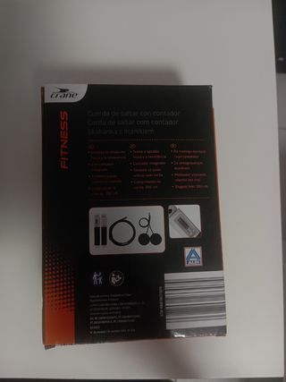 Comba de saltar Crane Fitness con contador