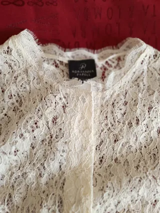 Camisa mujer chaqueta  Encaje de calidad.