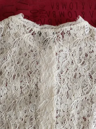 Camisa mujer chaqueta  Encaje de calidad.