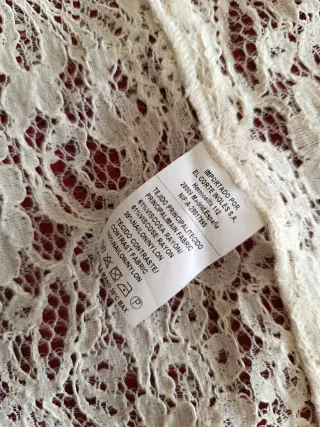 Camisa mujer chaqueta  Encaje de calidad.