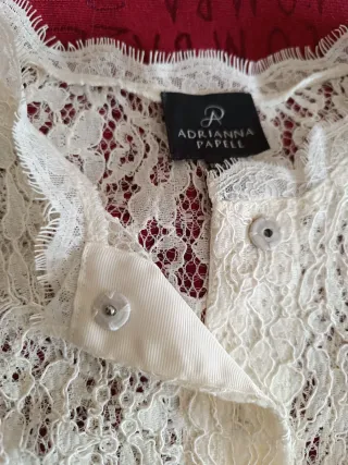 Camisa mujer chaqueta  Encaje de calidad.