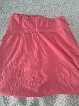 Camiseta rosa elástica