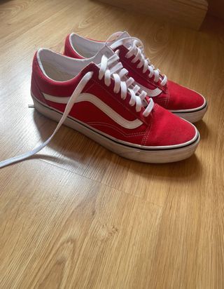 Vans Rojas Talla 40