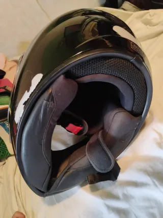 Casco Moto NZI Negro precio negociable