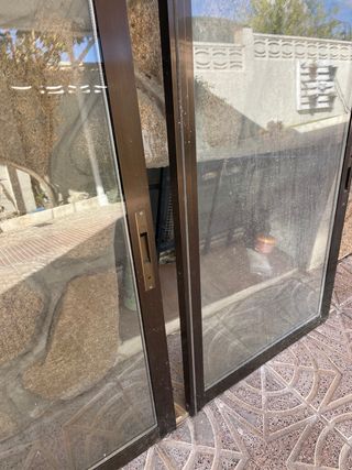 Ventanas aluminio sin cerco