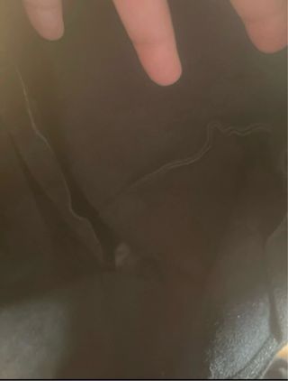 Bolso de piel negro