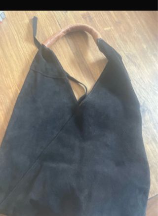 Bolso de piel negro