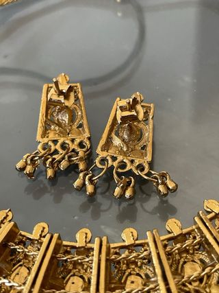 Parure vintage indiana oro