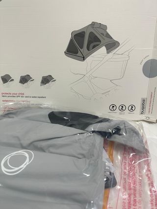 Capota ventilada Bugaboo Gris Niebla Nueva