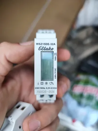 Contador Eléctrico Carril DIN Eltako WSZ15DE-32A