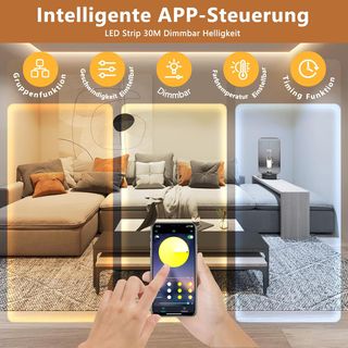 Striscia LED 30m Tunable White 2700K-6500K HB020