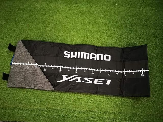 Materassino Shimano con metro stampato fino a 150c