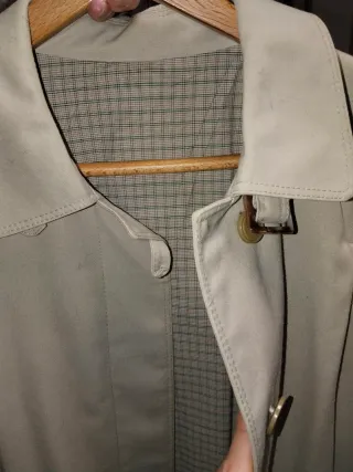 Gabardina Beige Talla M