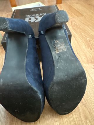 Zapatos de vestir azules para mujer