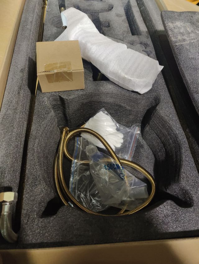 Grifo Bañera exenta PADDINGTON Dorado