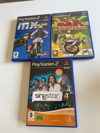 Lote 3 Juegos PS2