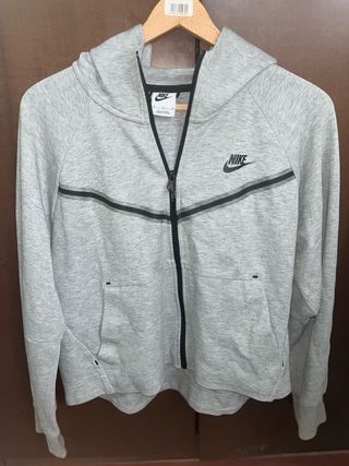Sudadera Nike Tech Gris Mujer Talla M