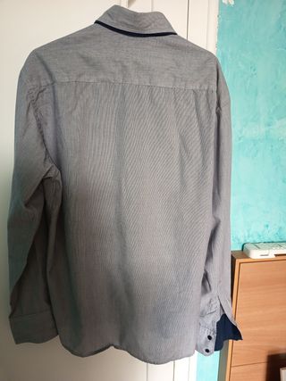 Camisa de hombre manga larga