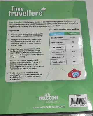 Time Travellers 3 Blue Student's Book English 3...