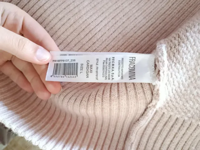 Cardigan Fracomina con pelliccia